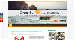 Desktop Screenshot of creativindie.com